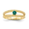 Picture of 14K Gold 1 to 8 Round Stones Mother's Ring