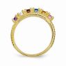 Picture of 14K Gold 1 to 8 Round Stones Mother's Ring