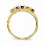 Picture of 14K Gold 1 to 8 Round Stones Mother's Ring