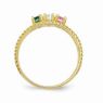 Picture of 14K Gold 1 to 8 Round Stones Mother's Ring