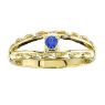 Picture of Gold 1 to 5 Round Stones Mother's Ring