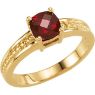 Picture of Gold 1 Antique Birthstone Ring