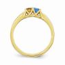 Picture of 14K Gold 2 to 6 Round Stones Mother's Ring