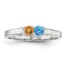 Picture of 14K Gold 2 to 6 Round Stones Mother's Ring