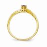 Picture of 14K Gold 1 to 4 Round Stones Mother's Ring