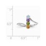 Picture of 14K Gold 1 to 4 Round Stones Mother's Ring