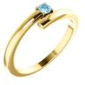 Picture of Gold 1 to 4 Stones/Names Engravable Mother Ring