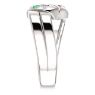 Picture of Silver 1 to 5 Stones/Names Engravable Mother Ring