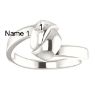 Picture of Silver 1 to 5 Stones/Names Engravable Mother Ring