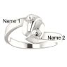 Picture of Gold 1 to 5 Stones/Names Engravable Mother Ring