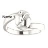 Picture of Gold 1 to 5 Stones/Names Engravable Mother Ring