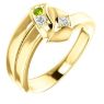 Picture of Gold 1 to 5 Stones/Names Engravable Mother Ring