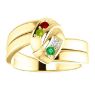 Picture of Gold 1 to 5 Stones/Names Engravable Mother Ring