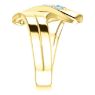 Picture of Gold 1 to 5 Stones/Names Engravable Mother Ring