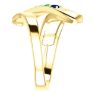 Picture of Gold 1 to 5 Stones/Names Engravable Mother Ring