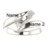 Picture of Gold 1 to 5 Stones/Names Engravable Mother Ring