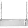 Picture of 14K Gold Engravable Cross 16-18" Necklace