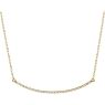 Picture of 14K Gold Diamond Bar Necklace