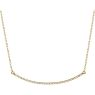 Picture of 14K Gold Diamond Bar Necklace