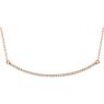 Picture of 14K Gold Diamond Bar Necklace