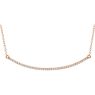 Picture of 14K Gold Diamond Bar Necklace