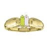 Picture of Gold 2 to 6 Baguette Stones Mother's Ring