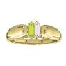 Picture of Gold 2 to 6 Baguette Stones Mother's Ring