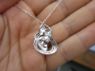 Picture of Silver 2 Parents and 2 Child Family Necklace