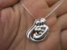 Picture of Silver 2 Parents and 3 Child Family Necklace