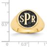Picture of 14K Gold Men's Monogram Ring