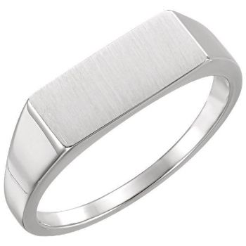 Picture of Men's Rectangle Signet Ring