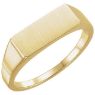 Picture of Men's Rectangle Signet Ring