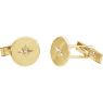 Picture of Diamond Starburst Men's Cuff Links