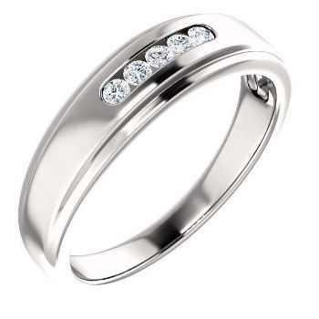 Picture of 14K Gold Men's Diamond Ring