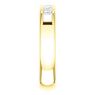 Picture of 14K Gold Men's Asscher-Cut CZ Ring