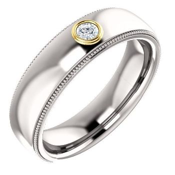 Picture of 14K Gold Men's Diamond Ring