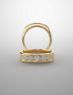 Picture of 14K Gold Men's Round CZ Ring