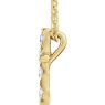 Picture of 14K Gold 1/10 CTW Diamond Cross Pendant