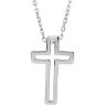 Picture of 14K Gold Open Cross Necklace