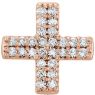 Picture of 14K Gold .07 CTW Diamond Cross Pendant