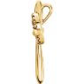 Picture of 14K Gold .04 CTW Diamond Cross with Heart Pendant