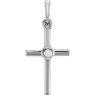 Picture of 14K Gold Freshwater Cultured Pearl Cross Pendant