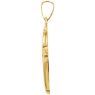 Picture of 14K Gold 27x13.8mm Cross Pendant