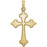 Picture of 14K Gold 32.2x17.7mm Cross Pendant