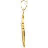 Picture of 14K Gold 32.2x17.7mm Cross Pendant