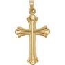 Picture of 14K Gold 33.8x17.7mm Cross Pendant