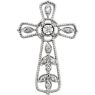 Picture of 14K Gold .05 CTW Diamond Cross Pendant