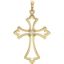 Picture of 14K Gold .03CTW Diamond Cross Pendant