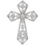 Picture of 14K Gold 1/10 CTW Diamond Cross Pendant