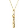 Picture of 14K Gold .05 CTW Diamond Cross 18" Necklace